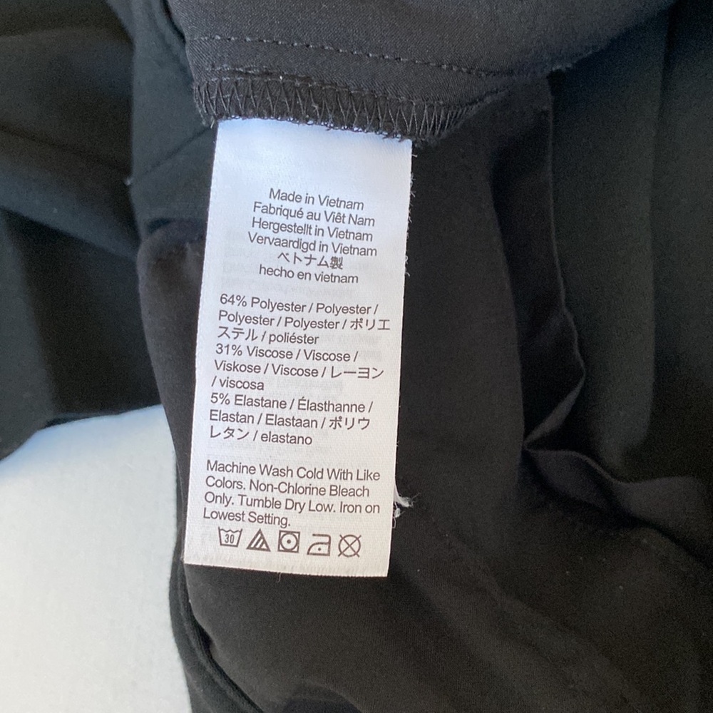 JCrew Kate Straight-leg Pant In Four-season stretch. Black, Size 4 - Picture 4 of 6